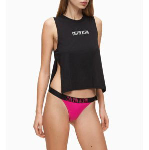 Calvin Klein dámský černý plážový top - XS (BEH)