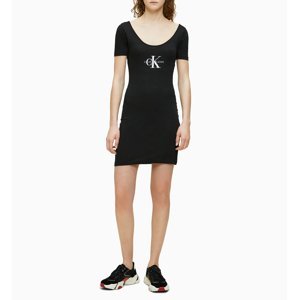 Calvin Klein dámské černé šaty Ballet - S (BAE)