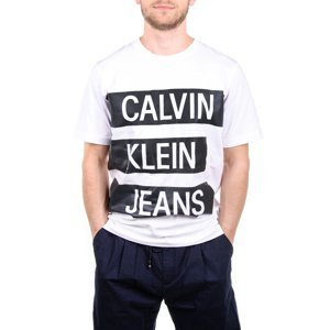 Calvin Klein pánské bílé tričko Instit