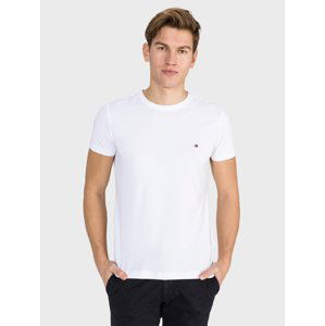 Tommy Hilfiger pánské bílé tričko Core