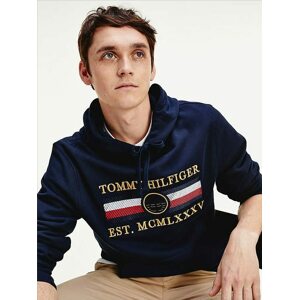 Tommy Hilfiger pánská tmavě modrá mikina Icon