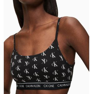 Calvin Klein dámská černá braletka Logo - M (SL5)