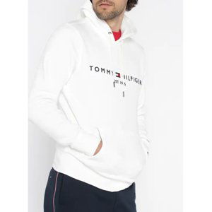 Tommy Hilfiger pánská bílá mikina Hoody