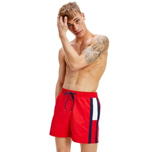 Tommy Hilfiger pánské červené plavky - XXL (XL7)