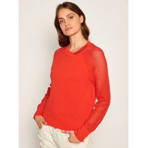 Calvin Klein dámský červený svetřík - L (XA7)