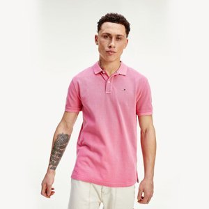Tommy Jeans pánské růžové polo tričko - XXL (T1L)