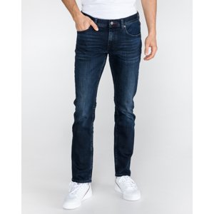 Tommy Hilfiger pánské tmavě modré džíny Denton - 30/32 (1BL)