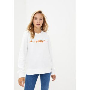 Tommy Hilfiger dámská bílá mikina Annie - XL (YBR)