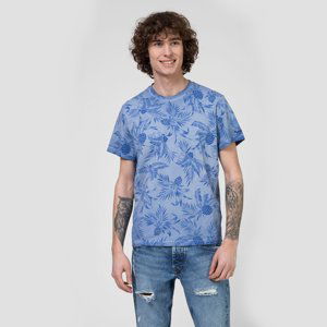 Pepe Jeans Pánské modré tričko Emerson - XL (563)