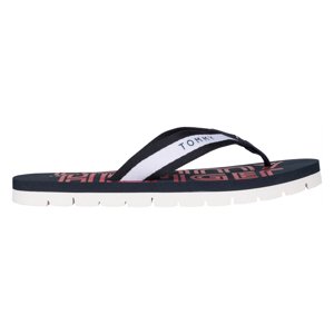 Tommy Hilfiger dámské tmavě modré žabky - 38 (0KP)