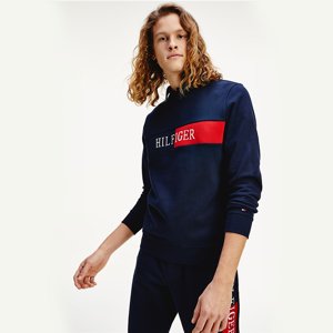 Tommy Hilfiger pánská tmavě modrá mikina - XXL (DW5)