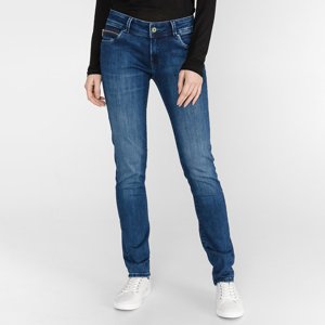 Pepe Jeans dámské modré džíny New Brooke - 25/32 (0)