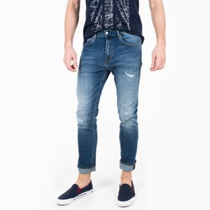 Calvin Klein pánské modré džíny - 33/32 (911)