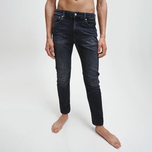 Calvin Klein pánské tmavě šedé džíny - 30/32 (1BY)