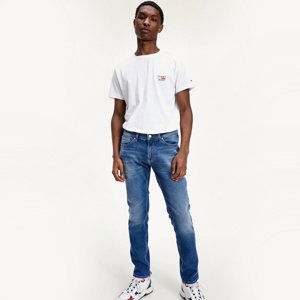 Tommy Jeans pánské modré džíny Scanton Slim - 31/32 (1A4)