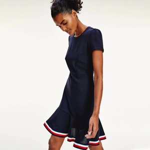 Tommy Hilfiger dámske tmavomodré šaty Skater dress