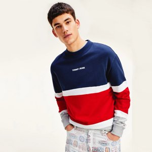 Tommy Jeans pánská barevná mikina Retro - M (C87)