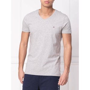 Tommy Hilfiger pánské šedé tričko - XL (501)