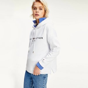 Tommy Hilfiger dámská bílá mikina Hoodie