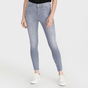 Pepe Jeans dámské šedé džíny Cher High