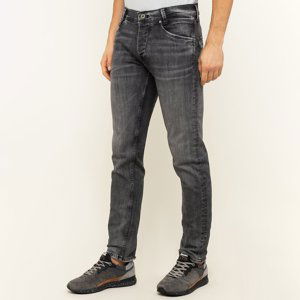 Pepe Jeans pánské tmavě šedé džíny Spike - 31/32 (0)