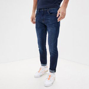 Pepe Jeans pánské tmavě modré džíny Stanley - 32/34 (000)