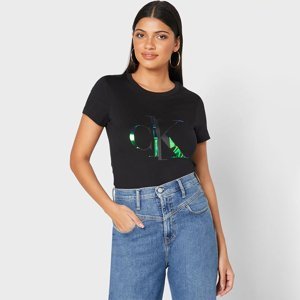 Calvin Klein dámské černé triko - M (BEH)