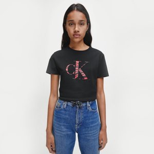 Calvin Klein dámské černé triko - S (BEH)