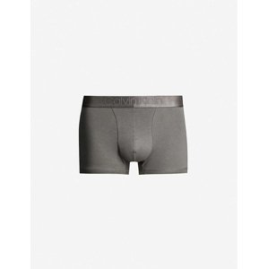 Calvin Klein pánské tmavě šedé boxerky - XL (5GS)