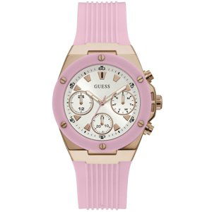Guess dámské růžové hodinky - UNI (ROS)