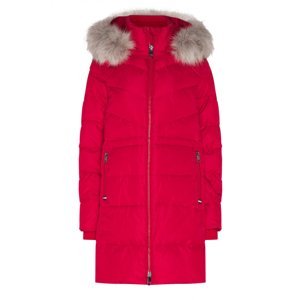 Tommy Hilfiger dámská červená zimní bunda - M (XMP)