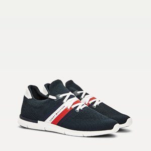 Tommy Hilfiger dámské modré tenisky Sporty - 38 (DW5)