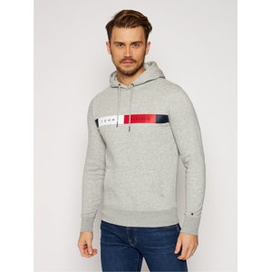 Tommy Hilfiger pánská šedá mikina - XXL (PG5)