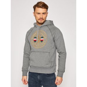 Tommy Hilfiger pánská šedá mikina - M (PGU)