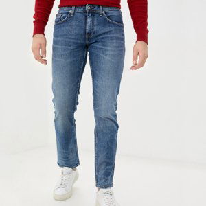 Tommy Hilfiger pánské modré rifle Slim Bleecker