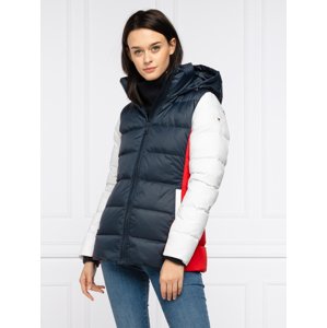 Tommy Hilfiger dámská zimní bunda Colorblock