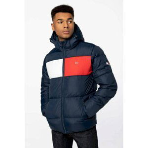 Tommy Jeans pánská modrá colorblock bunda - M (C87)