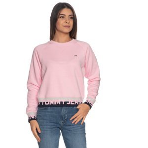Tommy Jeans dámská růžová mikina - XS (TOJ)