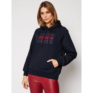 Tommy Hilfiger dámská tmavě modrá mikina - XS (DW5)