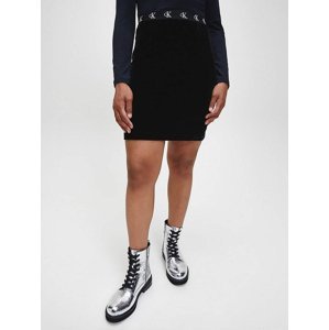 Calvin Klein dámská černá semišová sukně - XS (BEH)