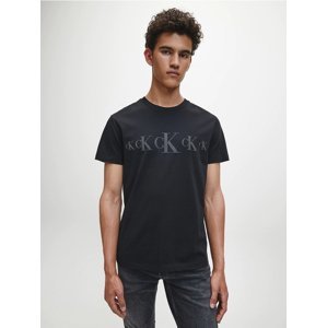 Calvin Klein pánské černé tričko. - XXL (BEH)