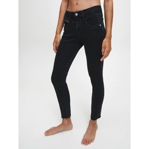 Calvin Klein dámské černé džíny Ankle - 26 (1BY)