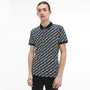 Calvin Klein pánské černé polo triko - XXL (BEH)