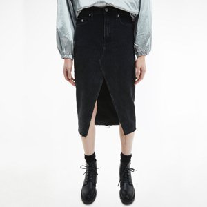 Calvin Klein dámská černá džínová sukně - 27/NI (1BY)