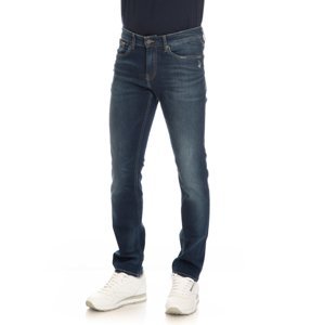 Tommy Jeans pánské tmavě modré džíny Scanton - 36/32 (911)