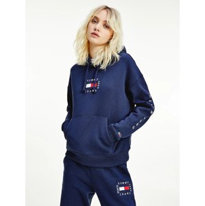 Tommy Jeans dámská tmavě modrá mikina - XS (C87)