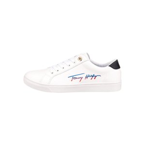 Tommy Hilfiger dámské bílé tenisky - 38 (YBR)