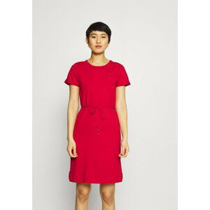 Tommy Hilfiger dámské červené šaty - L (XLG)