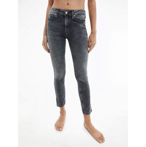 Calvin Klein dámské šedé džíny Ankle - 27/NI (1BZ)