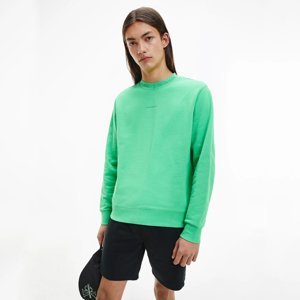 Calvin Klein pánská zelená mikina - XL (LYQ)